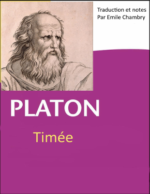 Couverture de Platon - Le Timée